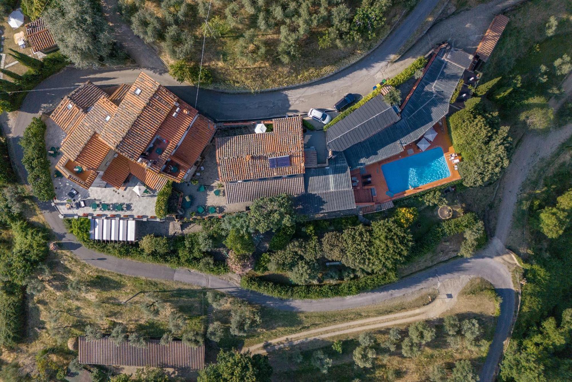 Agriturismo Borgo Mocale Castelfranco di Sopra Exteriér fotografie